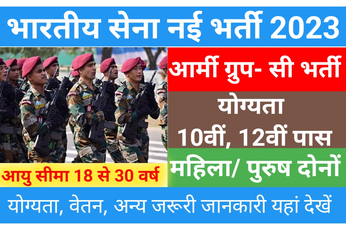 Army Group C Recruitment 2023