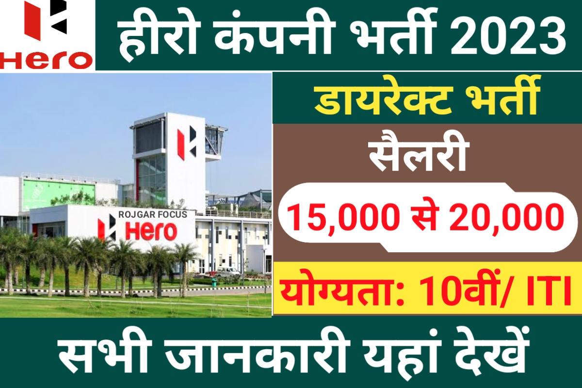 Hero Motocorp LTD Campus Placement 2023