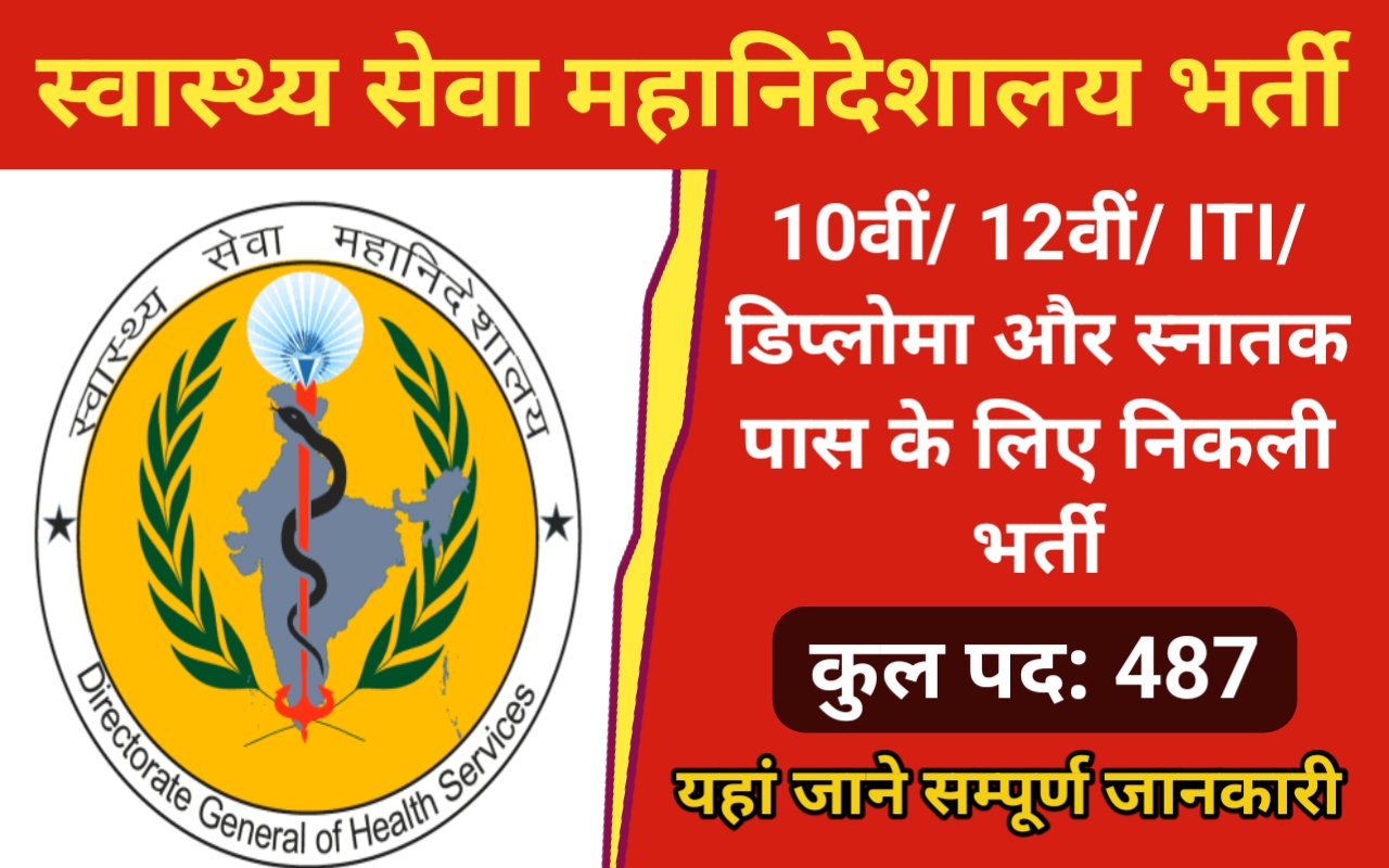 DGHS Group B And C Recruitment 2023