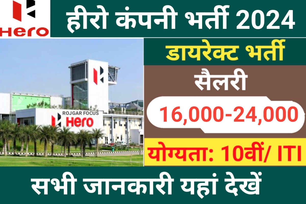 Hero Motocorp Campus Placement 2024