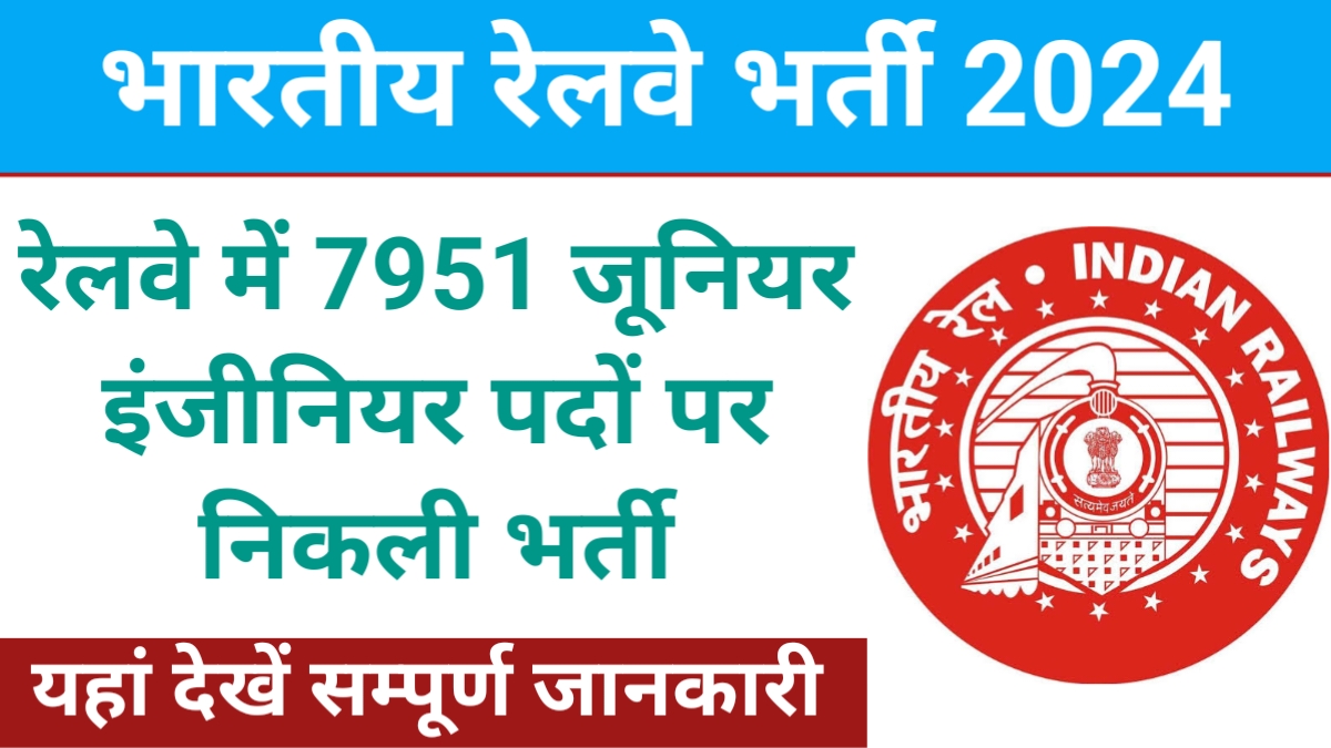 RRB Junior Engineer Recruitment 2024
