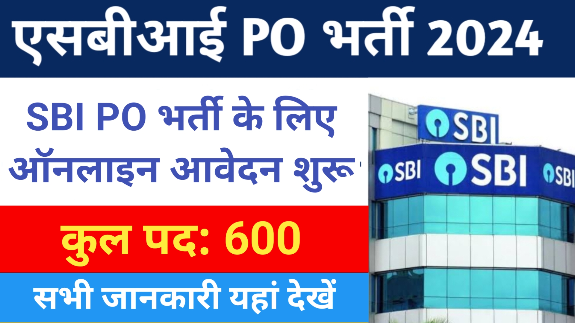 SBI PO Recruitment 2024